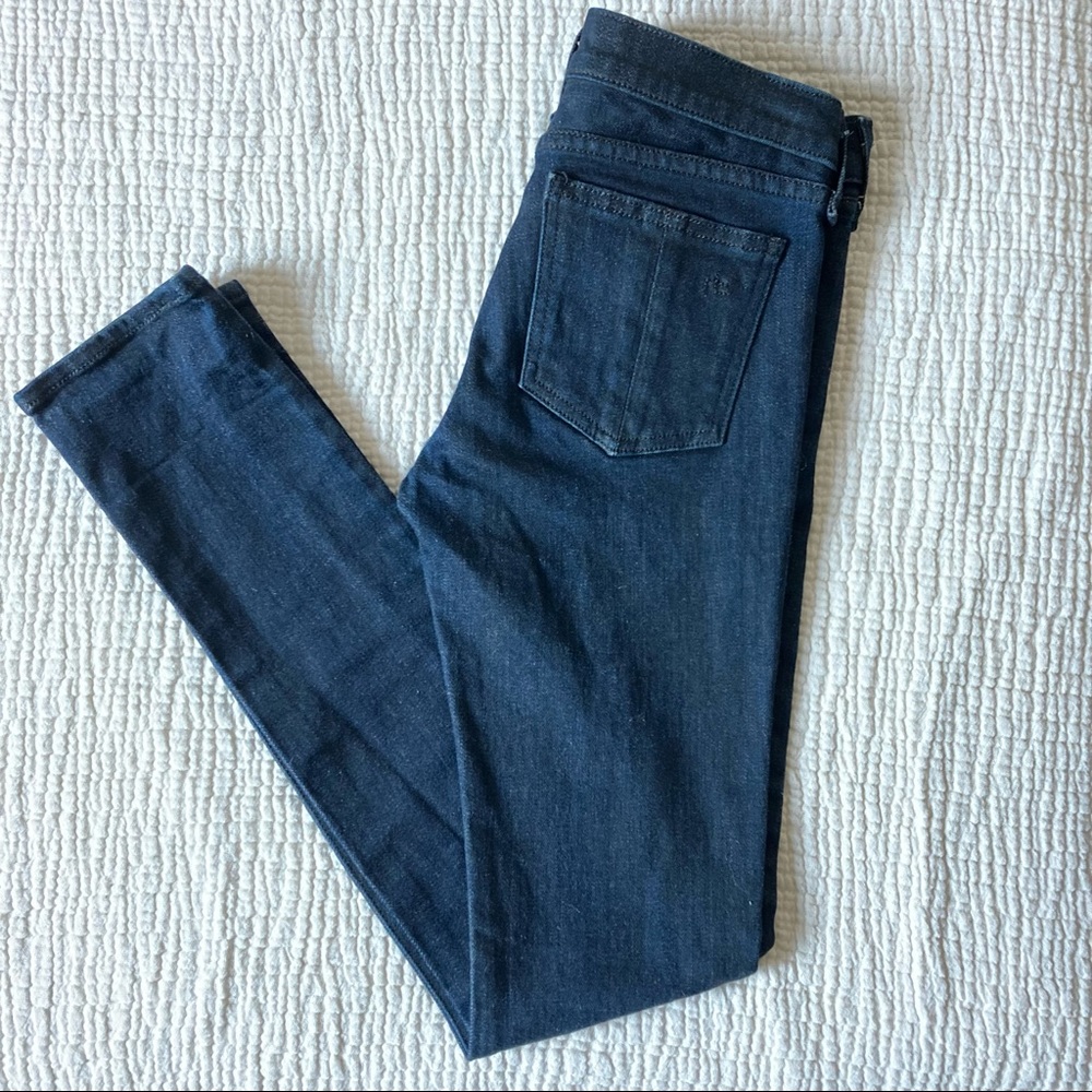 Rag & Bone Dark Wash Skinny Jeans, size 25